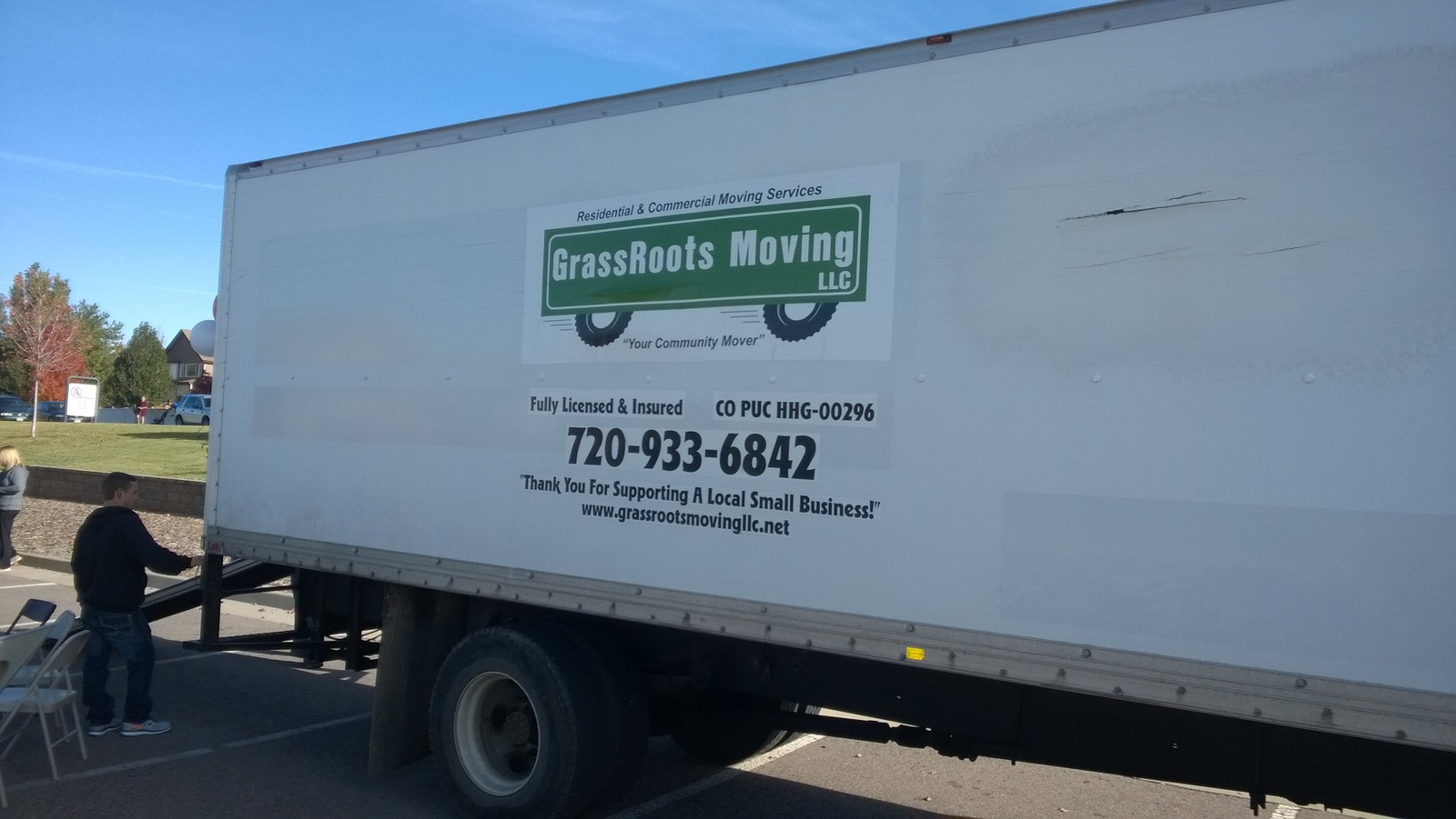 GrassRoots moving truck